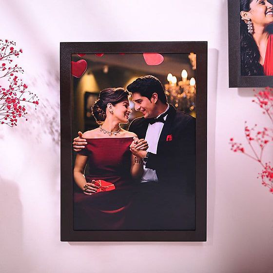 Customised couple photo